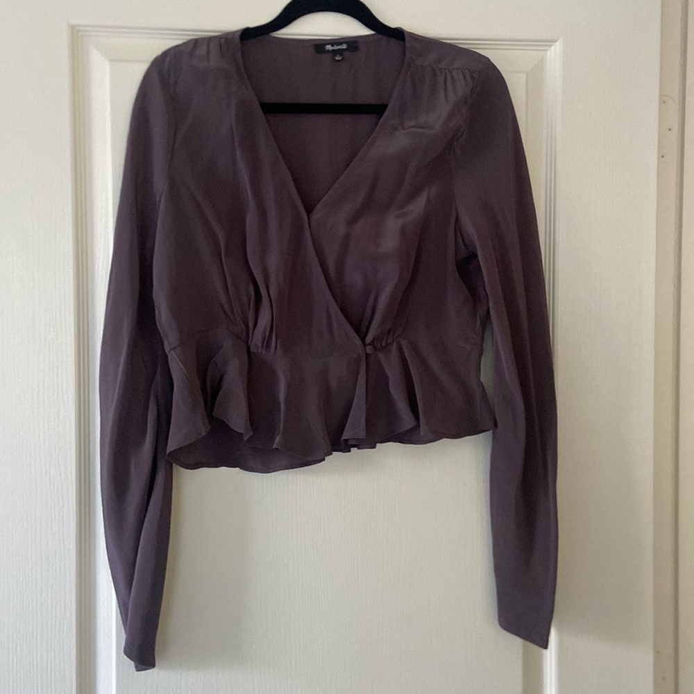 Madewell Wrap Blouse